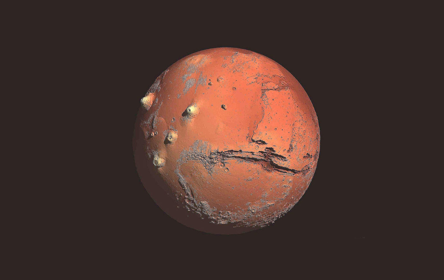 Планета Марс в 2003 году